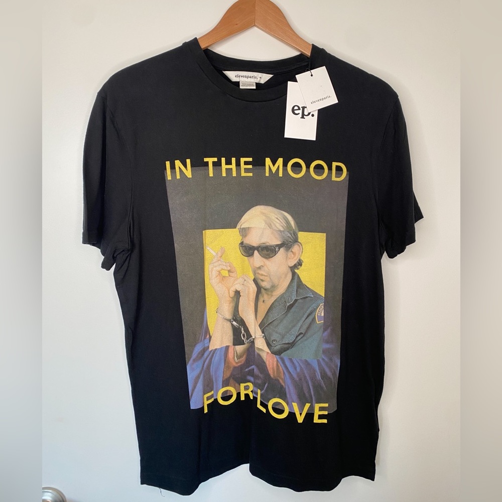 ELEVEN PARIS Black Tee